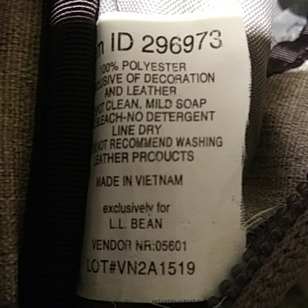 LLBean Backpack gray - Picture 7 of 9